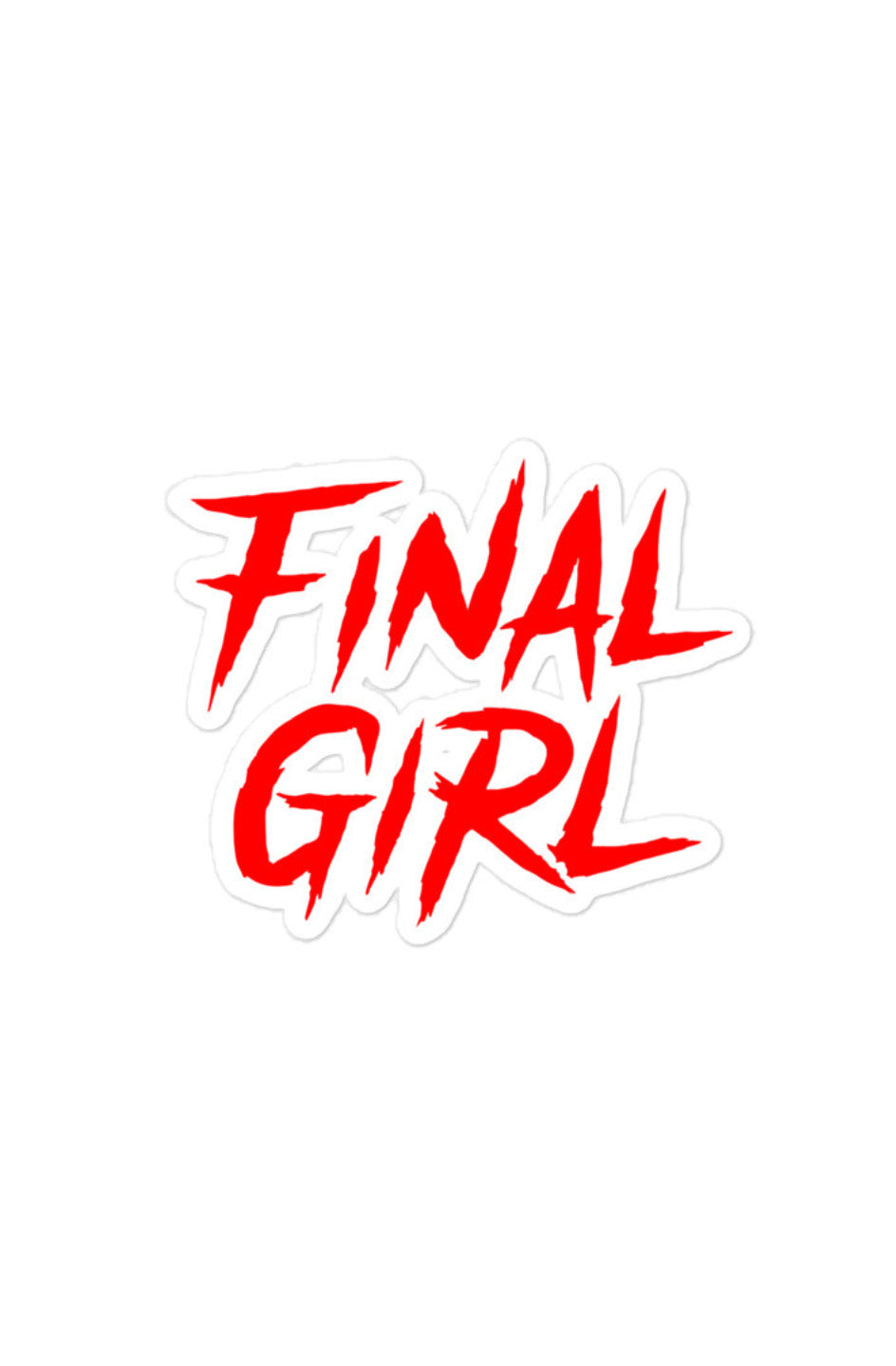 Final Girl Sticker