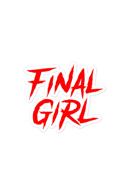 Final Girl Sticker
