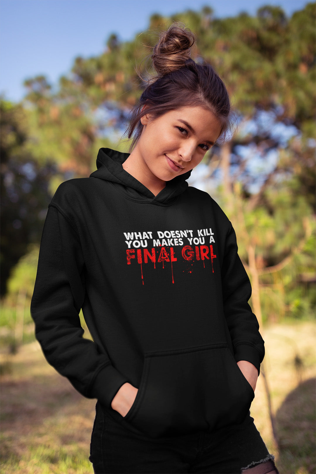 Makes You A Final Girl Hoodie